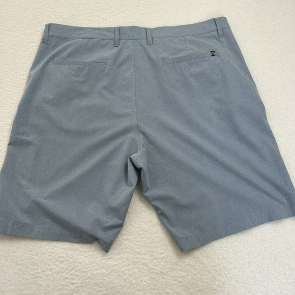 Travis Mathew Men's Golf Performance Athleisure Shorts Size 40 Blue Lightweight - Picture 2 of 8